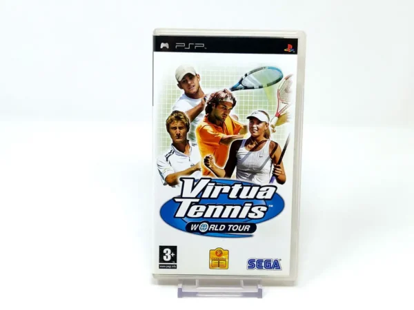 Portada de Virtua Tennis: World Tour (ESP) para PSP, edición PAL España, de segunda mano