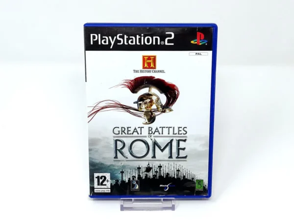Portada de The History Channel: Great Battles of Rome (FRA) (Rebajado) para PlayStation 2, edición PAL Francia, de segunda mano