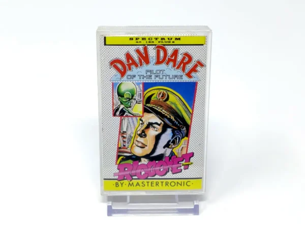 Portada de Dan Dare: Pilot of the Future (Mastertronic) para Sinclair ZX Spectrum, edición PAL, de segunda mano