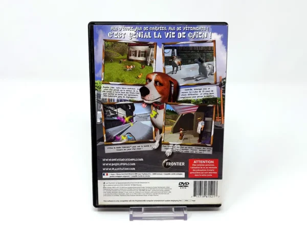 Parte trasera de Dog's Life (FRA) para PlayStation 2, edición PAL Francia