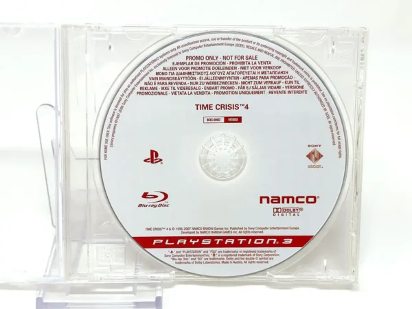 Portada de Time Crisis 4 (ESP) (Promo) para PlayStation 3, edición PAL España, de segunda mano
