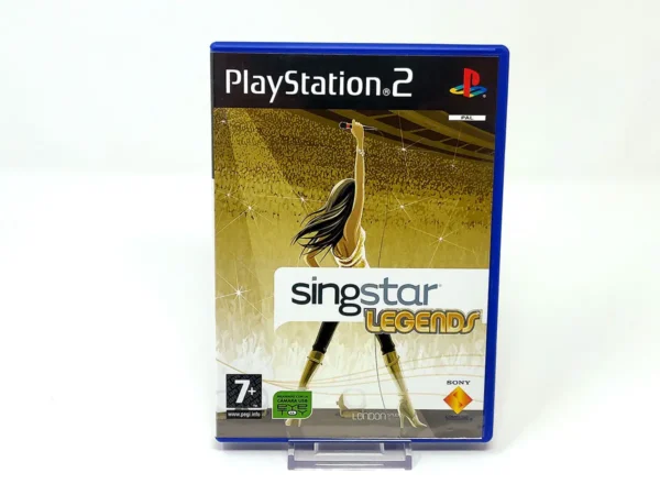 Portada de SingStar Legends (ESP) (Promo) para PlayStation 2, edición PAL España, de segunda mano