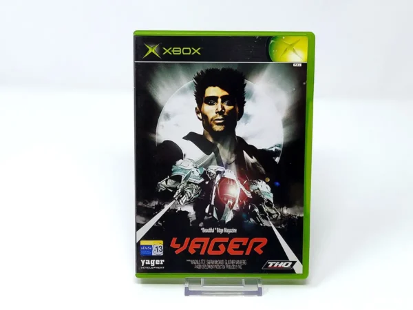 Portada de Yager (ESP) para XBOX, edición PAL España, de segunda mano
