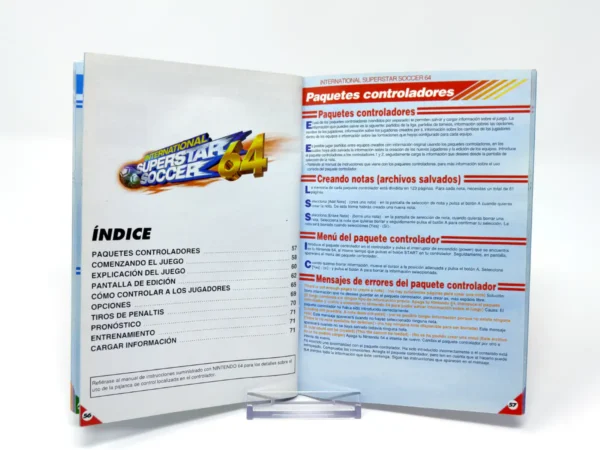 Detalle de International Superstar Soccer 64 (ESP) para Nintendo 64 (imagen 8)