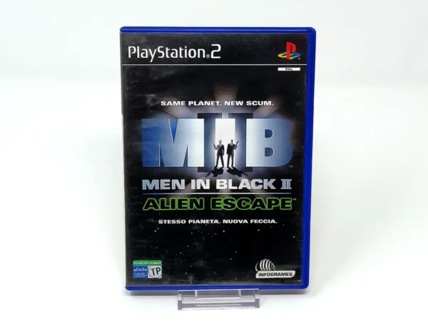 Portada de Men in Black II: Alien Escape (ESP) (Rebajado) para PlayStation 2, edición PAL España, de segunda mano
