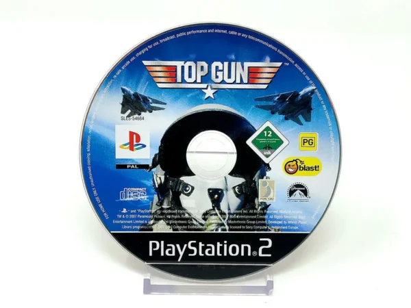 Top Gun (ESP) (Disco) para PlayStation 2, edición PAL España, de segunda mano