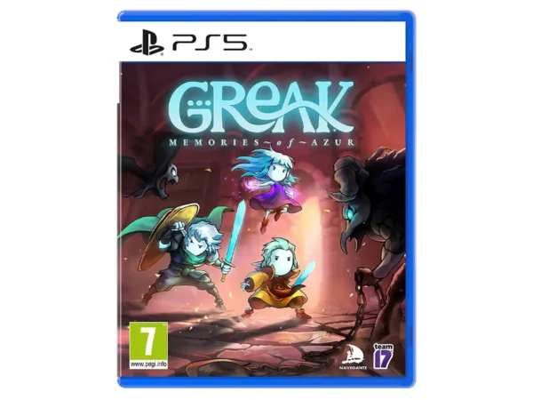 Portada de Greak: Memories of Azur (ESP) para PlayStation 5, edición PAL España, nuevo