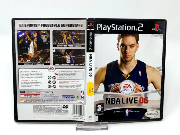 NBA Live 06 (ESP) (Carátula) para PlayStation 2, edición PAL España, de segunda mano