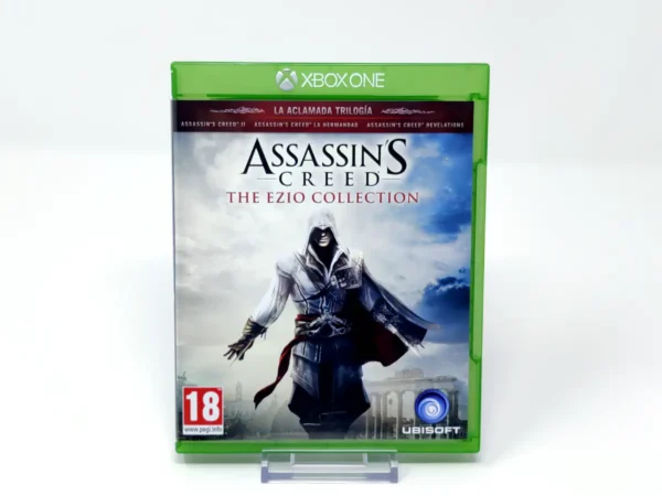 Portada de Assassin's Creed: The Ezio Collection (ESP) para XBOX One / Series X/S, edición PAL España, de segunda mano
