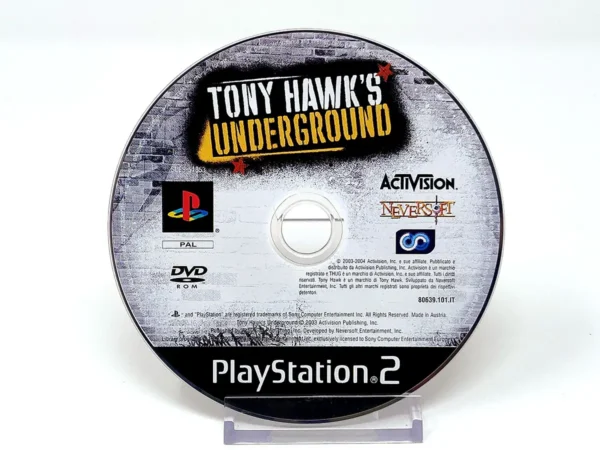 Tony Hawk's Underground (ITA) (Disco) para PlayStation 2, edición PAL Italia, de segunda mano