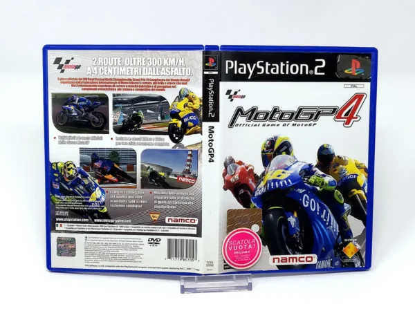 MotoGP 4 (ITA) (Carátula) para PlayStation 2, edición PAL Italia, de segunda mano