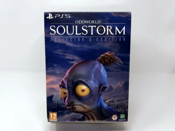 Portada de Oddworld Soulstorm (Collector's Oddition) (ESP) (Precintado) para PlayStation 5, edición PAL España, de segunda mano