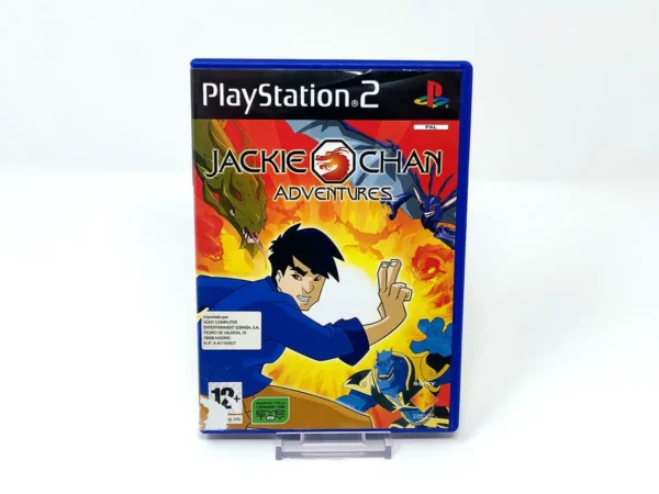 Portada de Jackie Chan Adventures (ESP) para PlayStation 2, edición PAL España, de segunda mano