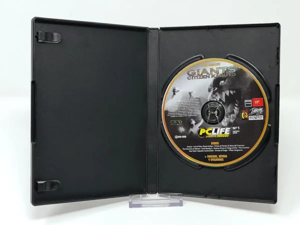Lateral de la caja de Giants: Citizen Kabuto (ESP) para PC