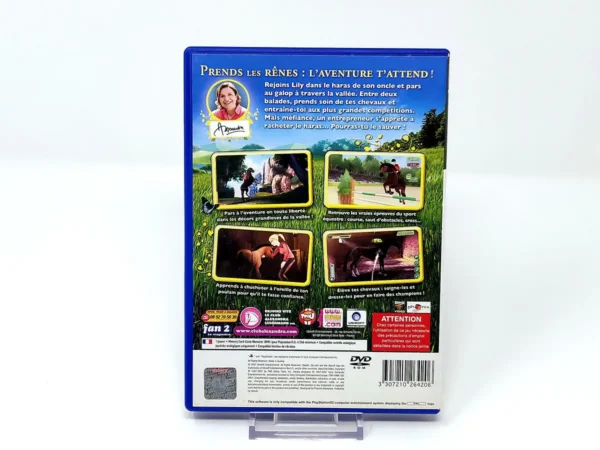 Parte trasera de Alexandra Ledermann: Le Haras de la Vallée (FRA) para PlayStation 2, edición PAL Francia