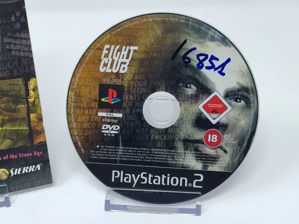 Parte trasera de El Club de la Lucha (ESP) (Rebajado) para PlayStation 2, edición PAL España