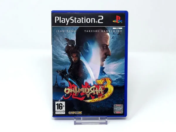 Portada de Onimusha 3 (ESP) para PlayStation 2, edición PAL España, de segunda mano
