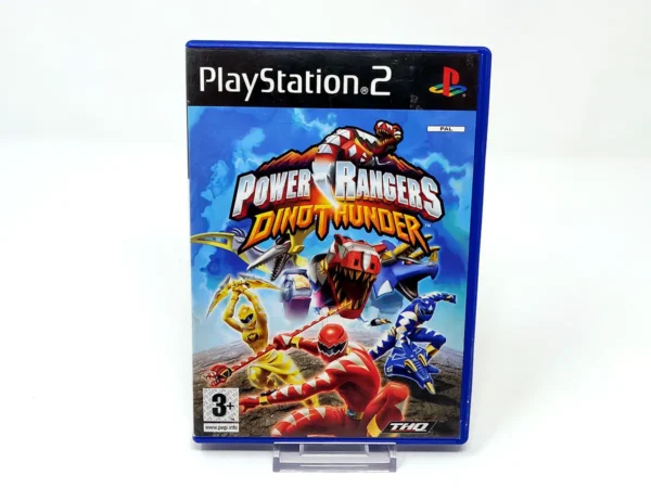 Portada de Power Rangers: Dino Thunder (ESP) (Rebajado) para PlayStation 2, edición PAL España, de segunda mano