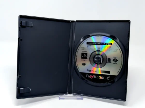 Interior del juego Gran Turismo 3: A-Spec (ESP) (Platinum) (Rebajado) para PlayStation 2 con disco y manual