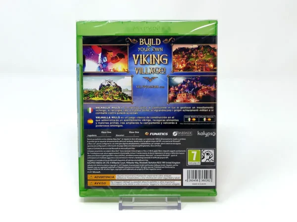 Parte trasera de Valhalla Hills (Definitive Edition) (ESP) (Precintado) para XBOX One, edición PAL España