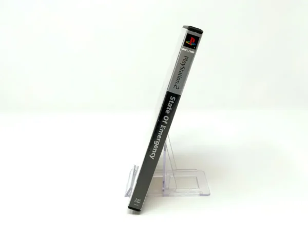 Lateral de la caja de State of Emergency (FRA) (Platinum) para PlayStation 2