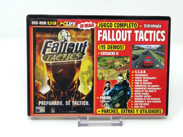 Portada de Fallout Tactics (ESP) para PC, de segunda mano