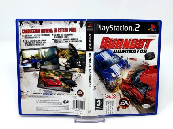 Burnout Dominator (ESP) (Carátula) (Rebajado) para PlayStation 2, edición PAL España, de segunda mano