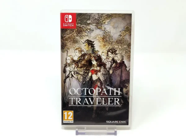 Portada de Octopath Traveler (ESP) para Nintendo Switch, edición PAL España, de segunda mano