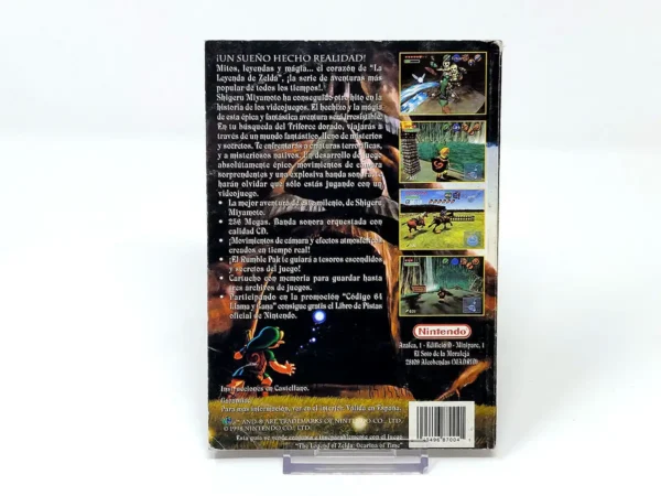 The Legend of Zelda: Ocarina of Time (ESP) (Guía de Textos) para Nintendo 64, edición PAL España, de segunda mano