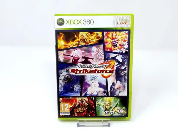 Portada de Dynasty Warriors: Strikeforce (ESP) para XBOX 360, edición PAL España, de segunda mano