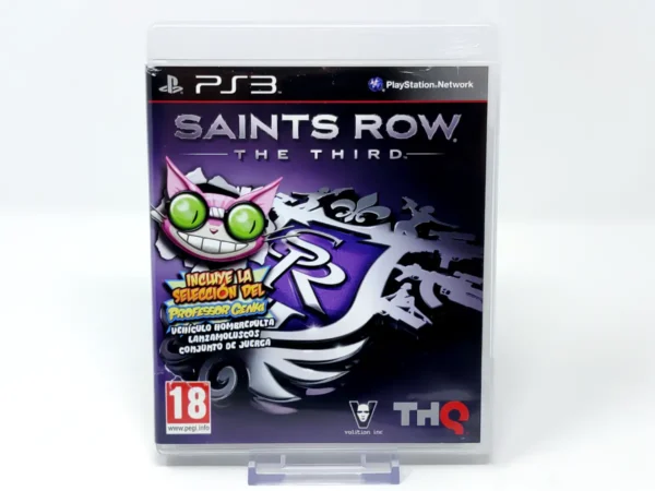 Portada de Saints Row: The Third (Edición Genki) (ESP) para PlayStation 3, edición PAL España, de segunda mano