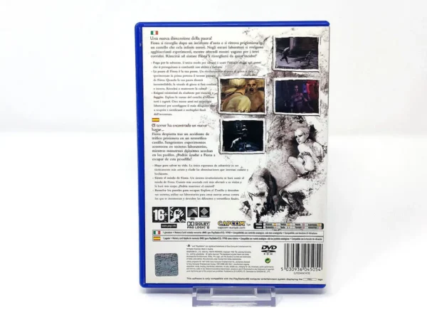 Parte trasera de Haunting Ground (ESP) para PlayStation 2