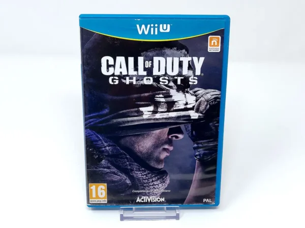 Portada de Call of Duty: Ghosts (ESP) para Nintendo Wii U, edición PAL España, de segunda mano