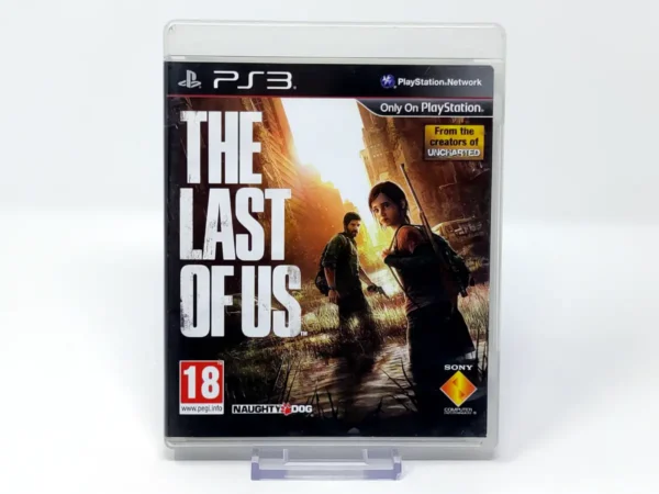 Portada de The Last of Us (UK) para PlayStation 3, edición PAL UK, de segunda mano