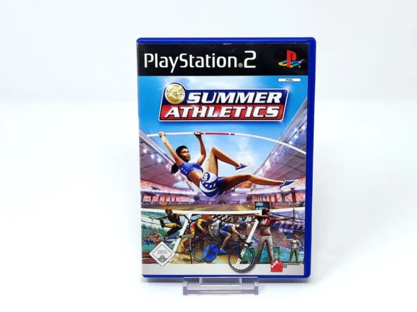 Portada de Summer Athletics (ALE) para PlayStation 2, edición PAL Alemania, de segunda mano