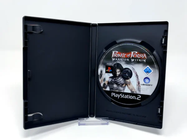 Interior del juego Prince of Persia: El Alma del Guerrero (ESP) (Rebajado) para PlayStation 2 con disco y manual