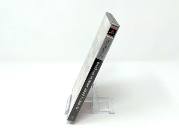 Lateral de la caja de Brothers in Arms: Road to Hill 30 (FRA) (Platinum) para PlayStation 2