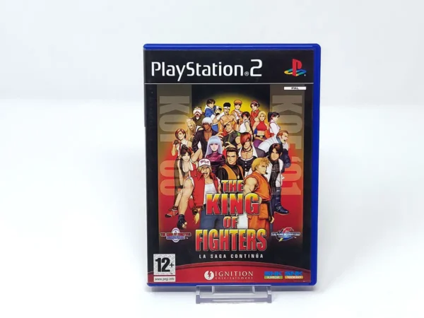 Portada de The King of Fighters 2000-2001 (ESP) para PlayStation 2, edición PAL España, de segunda mano