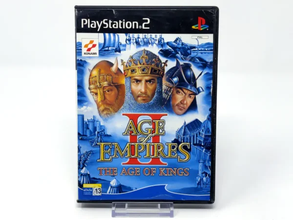 Portada de Age of Empires II: The Age of Kings (ESP) (Rebajado) para PlayStation 2, edición PAL España, de segunda mano
