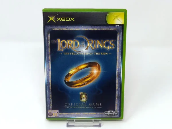 Portada de The Lord of the Rings: The Fellowship of the Ring (UK) para XBOX, edición PAL UK, de segunda mano