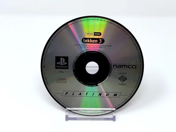 Tekken 3 (EUR) (Platinum) (Disco) para PlayStation 1, edición PAL, de segunda mano