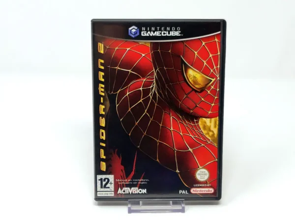 Portada de Spider-Man 2 (ESP) para Nintendo GameCube, edición PAL España, de segunda mano