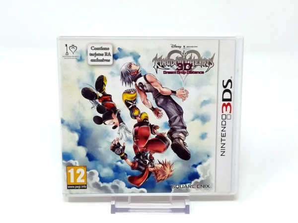 Portada de Kingdom Hearts 3D: Dream Drop Distance (ESP) para Nintendo 3DS, edición PAL España, de segunda mano