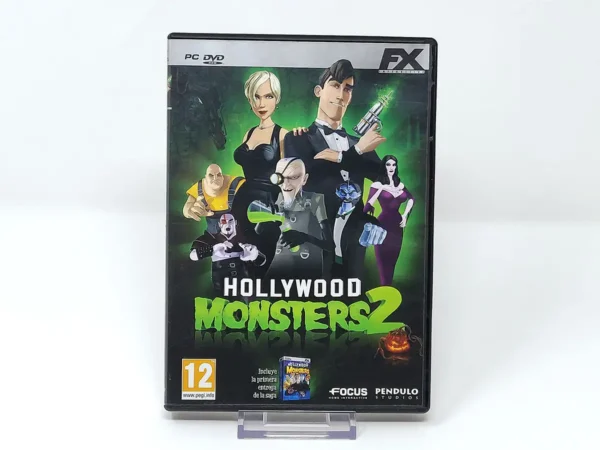 Portada de Hollywood Monsters 2 (ESP) para PC, de segunda mano