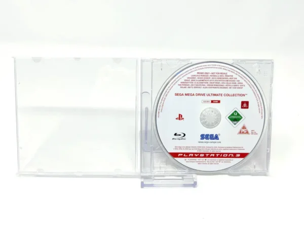 Parte trasera de Sega Mega Drive Ultimate Collection (ESP) (Promo) para PlayStation 3, edición PAL España