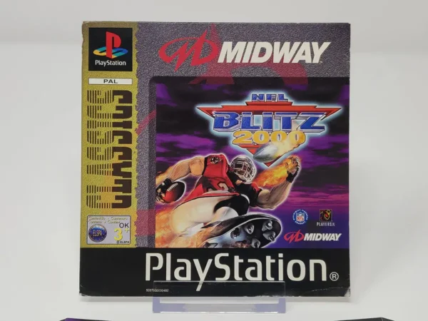 NFL Blitz 2000 (UK) (Carátula) para PlayStation 1, de segunda mano