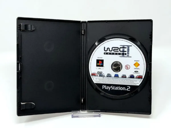 Lateral de la caja de WRC II Extreme (ESP) (v1) (Rebajado) para PlayStation 2