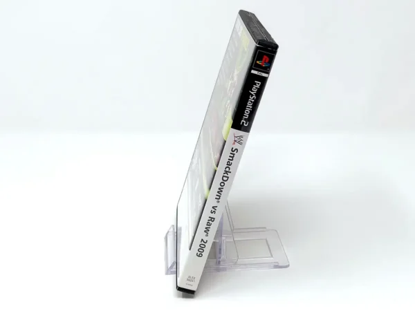 Lateral de la caja de WWE SmackDown vs. Raw 2009 (ESP) (Rebajado) para PlayStation 2