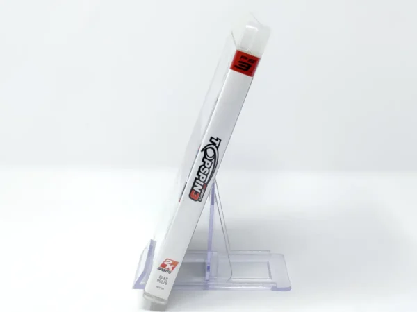 Lateral de la caja de Top Spin 3 (ESP) para PlayStation 3