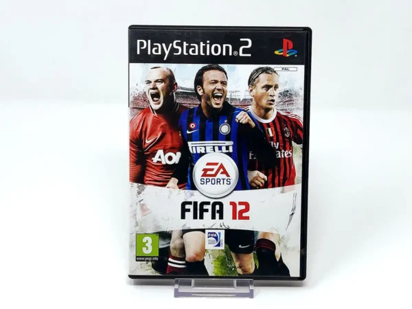 Portada de FIFA 12 (ITA) para PlayStation 2, edición PAL Italia, de segunda mano